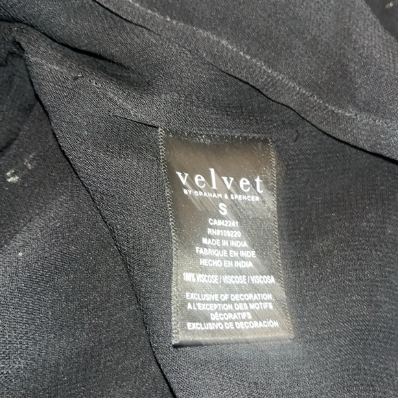 Velvet by Graham & Spencer Sydney Sunburst Sequin Dress in Black - Picture 7 of 8